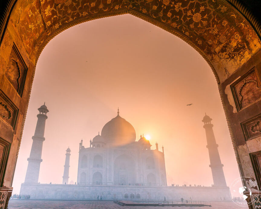 Tour nocturno al Taj Mahal y Agra desde Delhi: en coche​